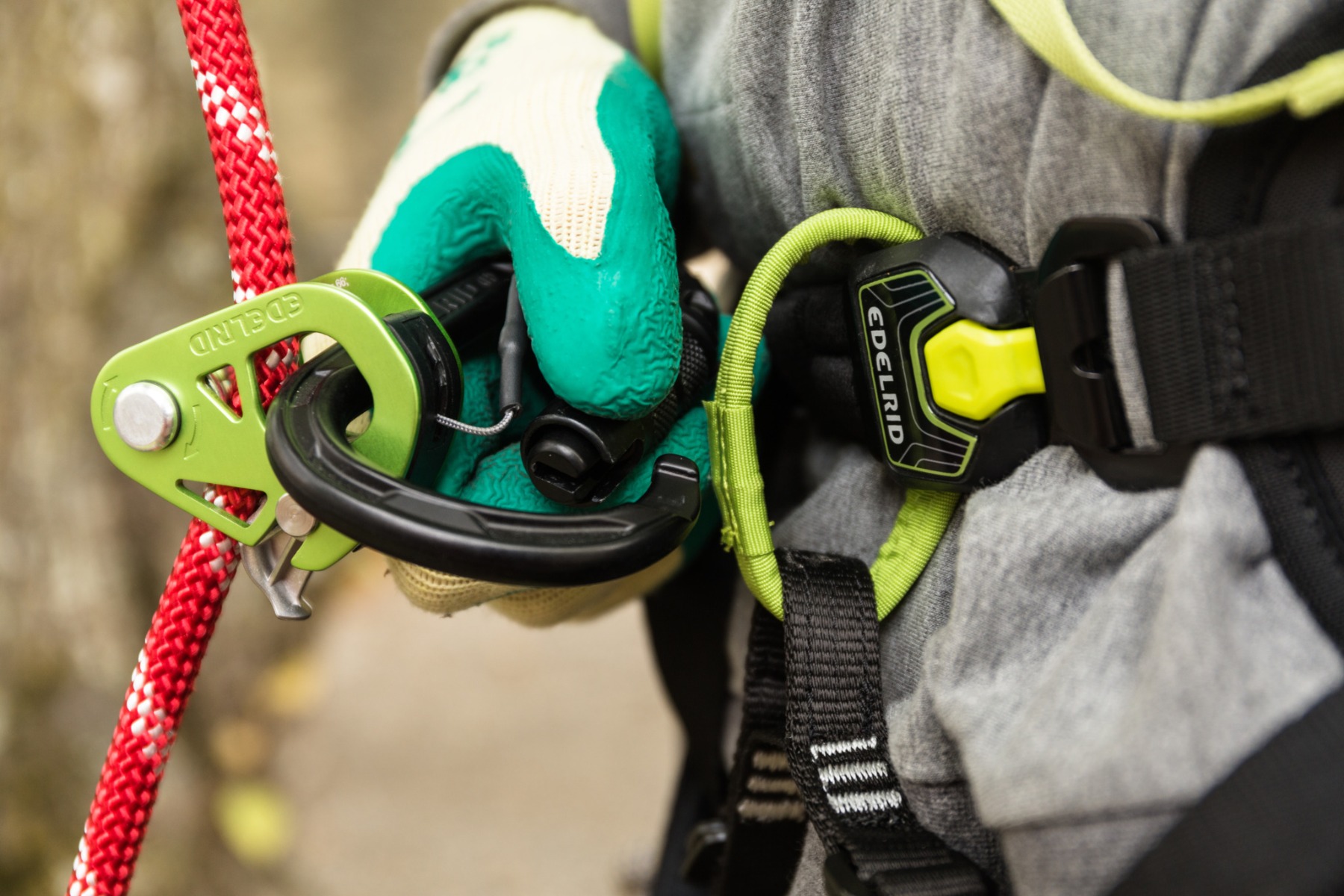 Discensore Per Arrampicata Con Arresto Automatico - Per Corde 9-13mm, Alluminio Aeronautico - Foto 10