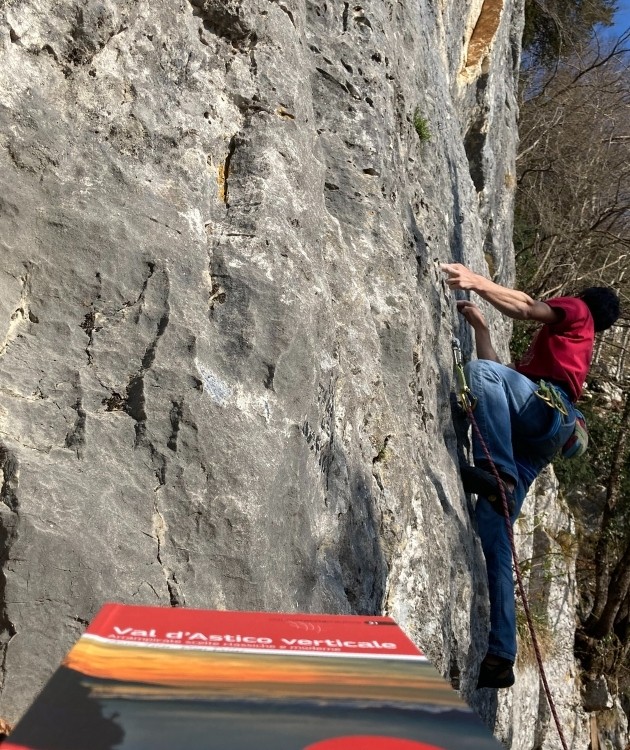 guida val d'astico verticale e diego dellai