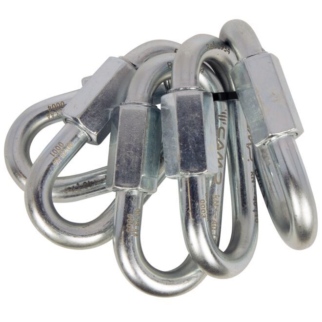 CAMP Set 5 Oval Quick Link Steel Ø8 5 pack maglie rapide