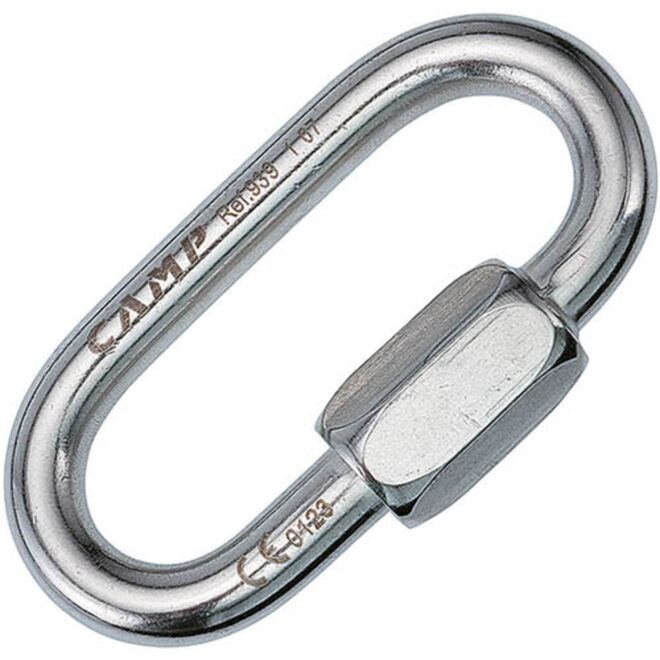 CAMP Oval Quick Link Stainless Ø8 mm maglia rapida