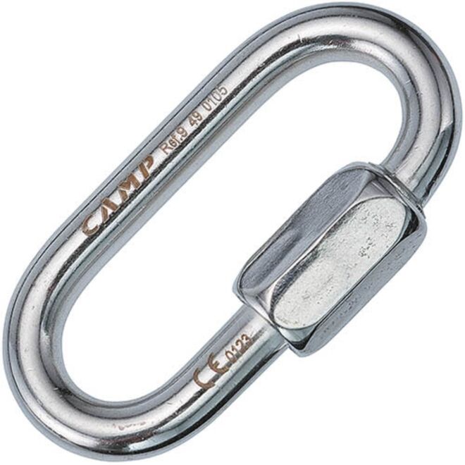 CAMP Oval Quick Link Stainless Ø10 mm maglia rapida