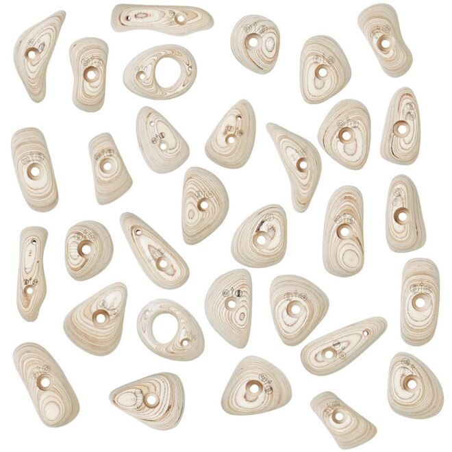 Moon Wood Holds Set A 32 prese arrampicata