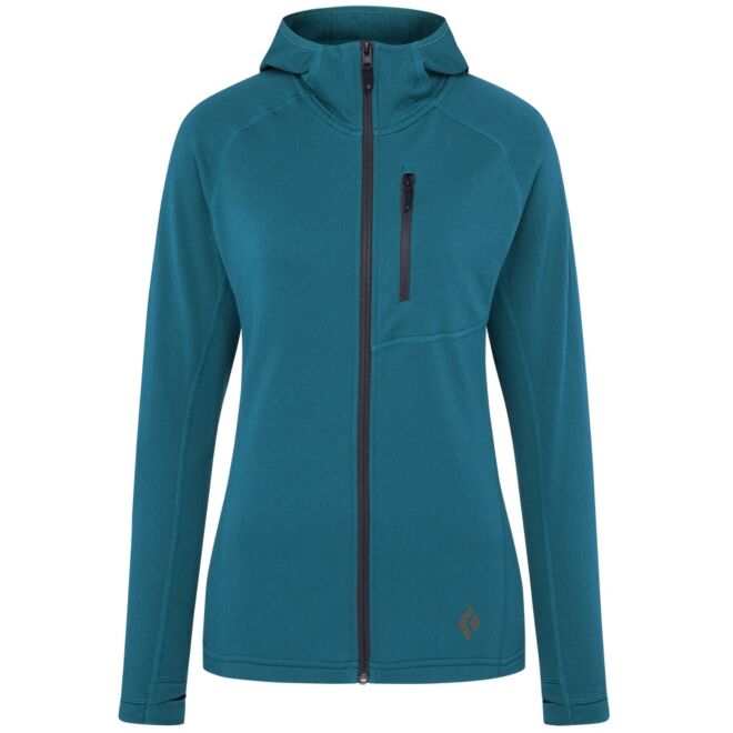 BD Black Diamond W Coefficient Fleece Hoody Women pile tecnico donna