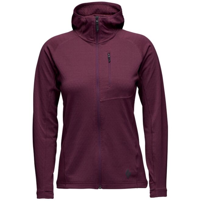 BD Black Diamond W Coefficient Fleece Hoody Women pile tecnico donna