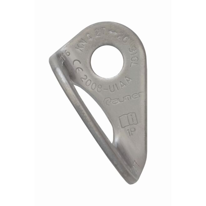 Raumer Placchetta inox Rock Ø12 piastrina versione Marina