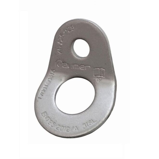 Raumer Placchetta inox Wing Ø 10 piastrina