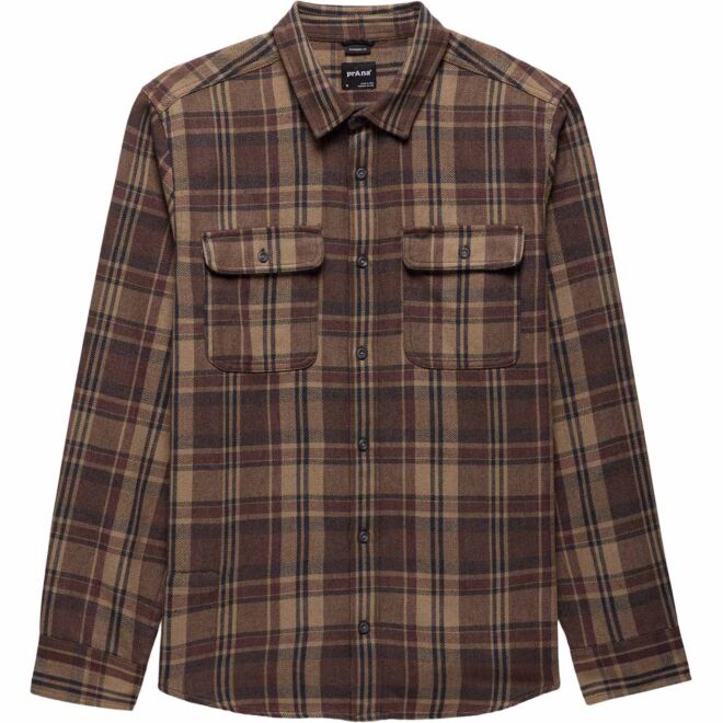 Prana Westbrook Flannel Shirt Men camicia uomo