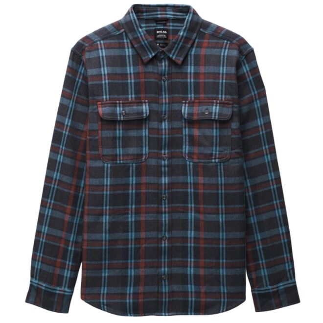 Prana Westbrook Flannel Shirt Men camicia uomo