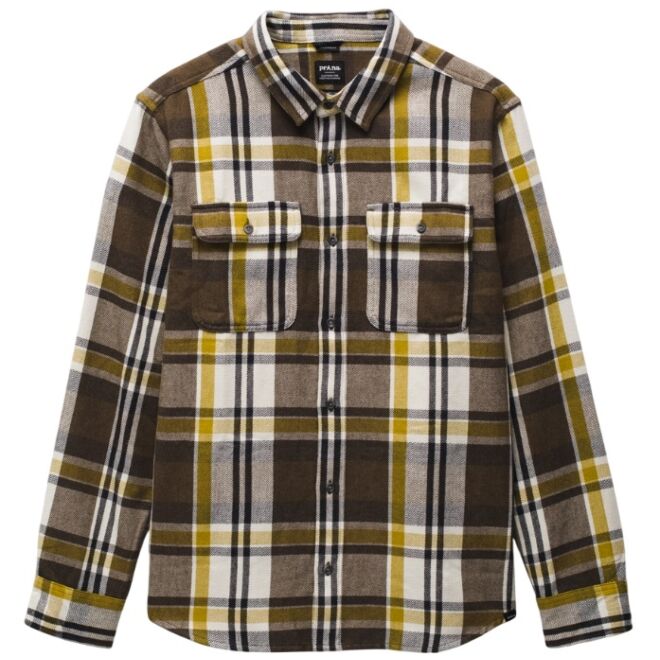 Prana Westbrook Flannel Shirt Men camicia uomo
