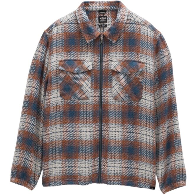 Prana Heritage Zip Flanel camicia unisex