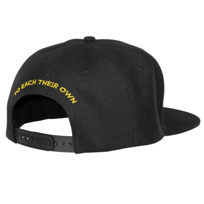 Grivel Snapback Cap Logo Black cappellino