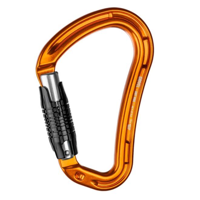 Grivel Wide K18T moschettone con chiusura twist-gate
