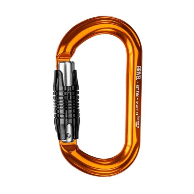 Grivel Sym K9T moschettone ovale simmetrico