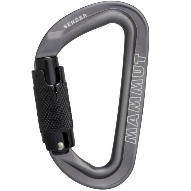 Mammut Sender Twistlock Carabiner moschettone doppio movimento arrampicata