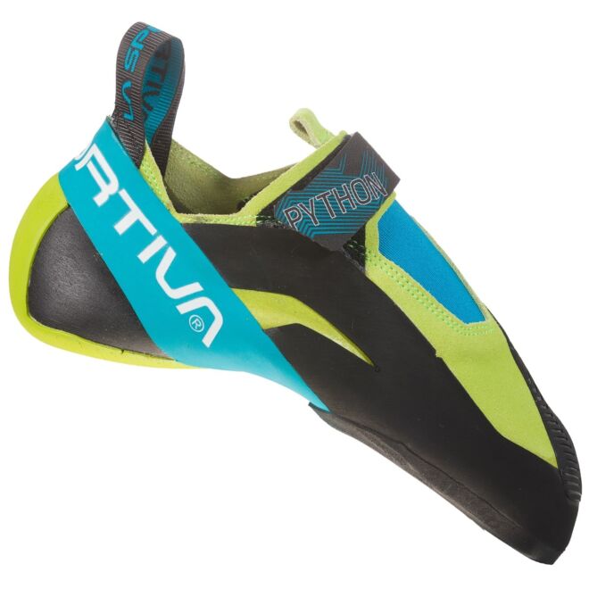 La Sportiva Python Apple Green/Tropic Blue scarpette arrampicata
