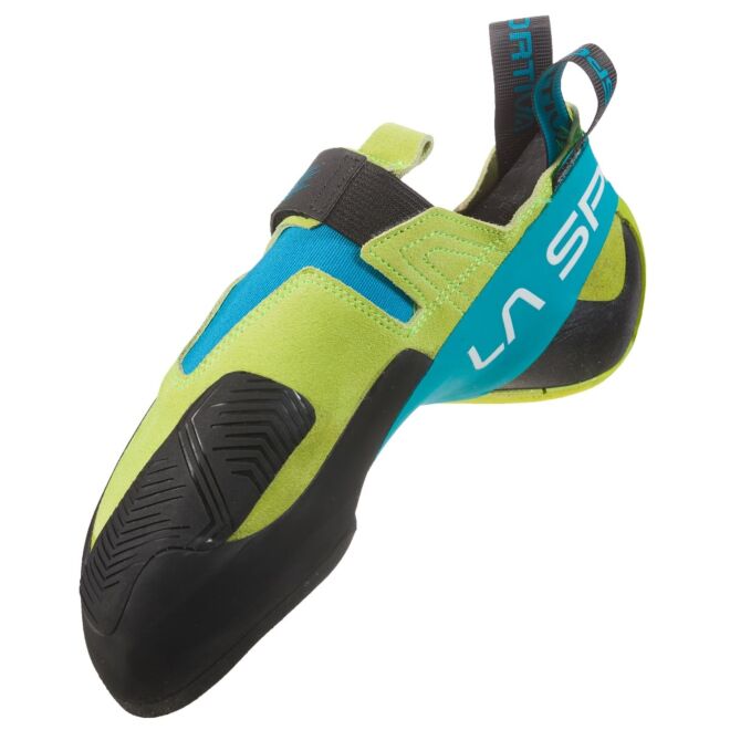 La Sportiva Python Apple Green/Tropic Blue scarpette arrampicata