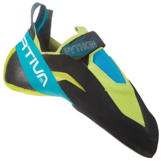 La Sportiva Python Apple Green/Tropic Blue scarpette arrampicata