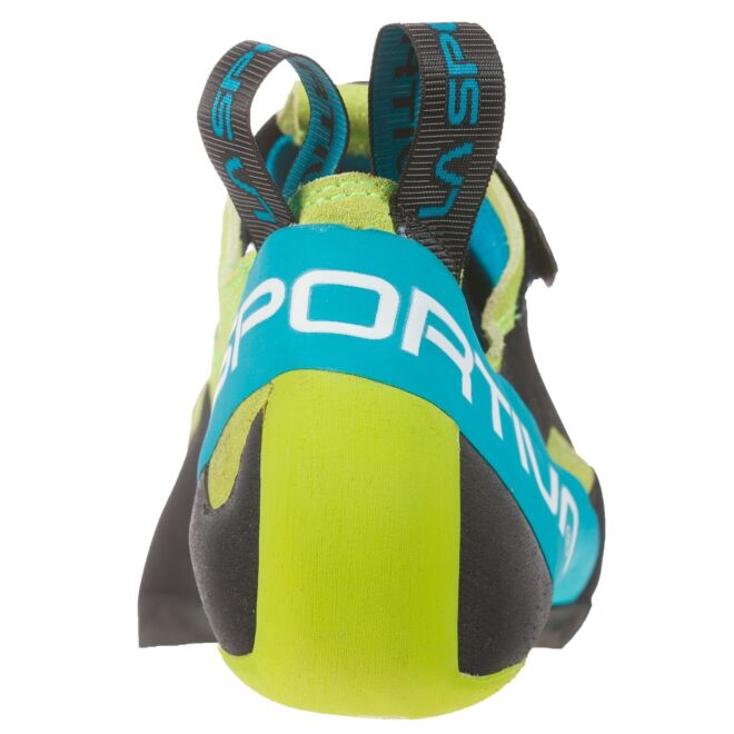La Sportiva Python Apple Green/Tropic Blue scarpette arrampicata
