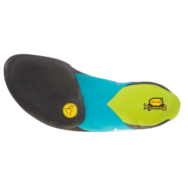La Sportiva Python Apple Green/Tropic Blue scarpette arrampicata