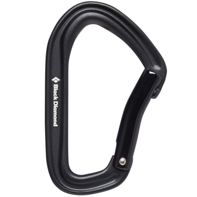 BD Black Diamond HotForge Bent Gate moschettone arrampicata