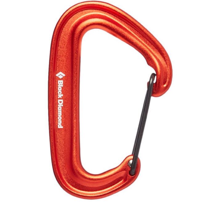 BD Black Diamond Miniwire moschettone arrampicata