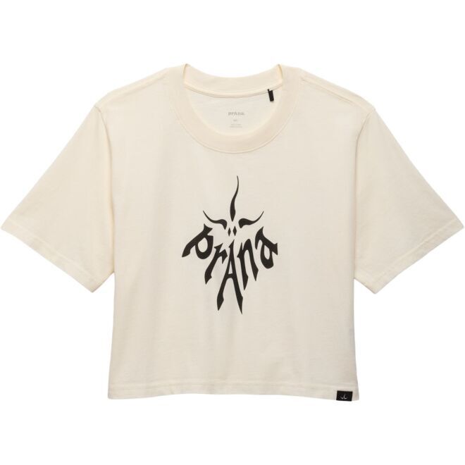 Prana Heritage Graphic Crop Tee maglietta donna