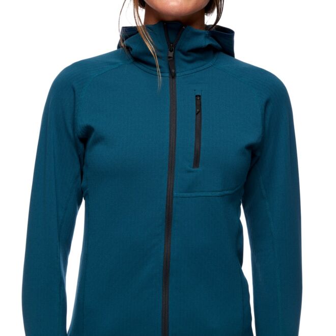 BD Black Diamond W Coefficient Fleece Hoody Women pile tecnico donna