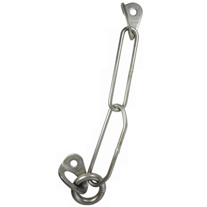 Raumer Gruppo Sosta inox 2 Rock Ø10 mm + 1 Catena + 1 Anello Ø10 mm