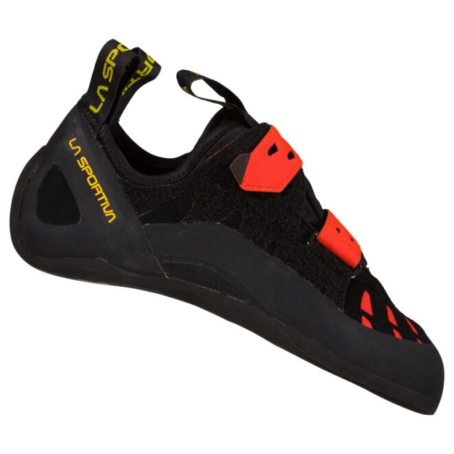 La Sportiva Tarantula Black/Poppy scarpette arrampicata