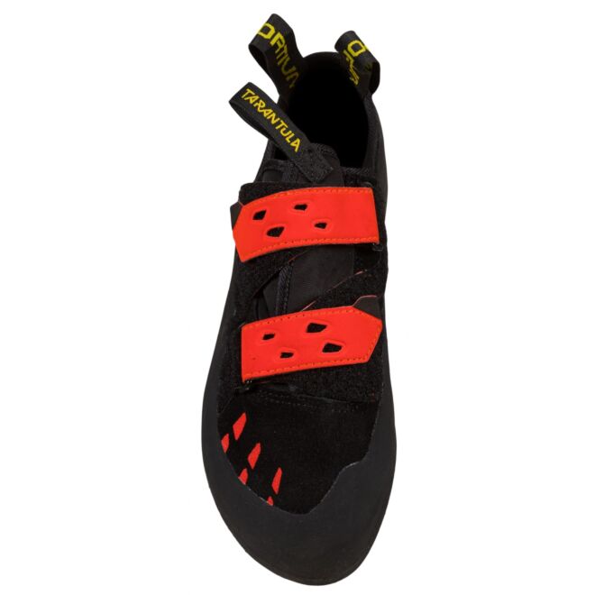 La Sportiva Tarantula Black/Poppy scarpette arrampicata