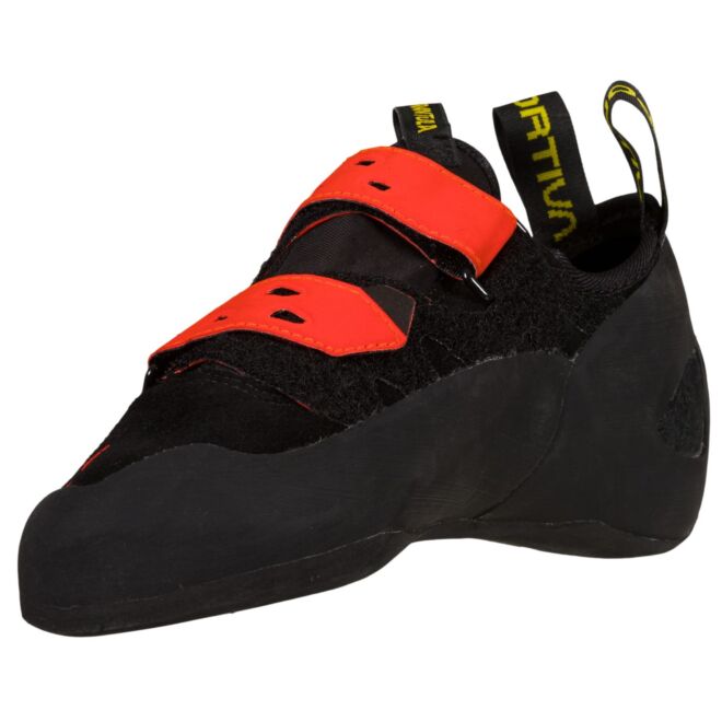 La Sportiva Tarantula Black/Poppy scarpette arrampicata