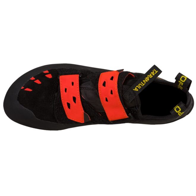 La Sportiva Tarantula Black/Poppy scarpette arrampicata