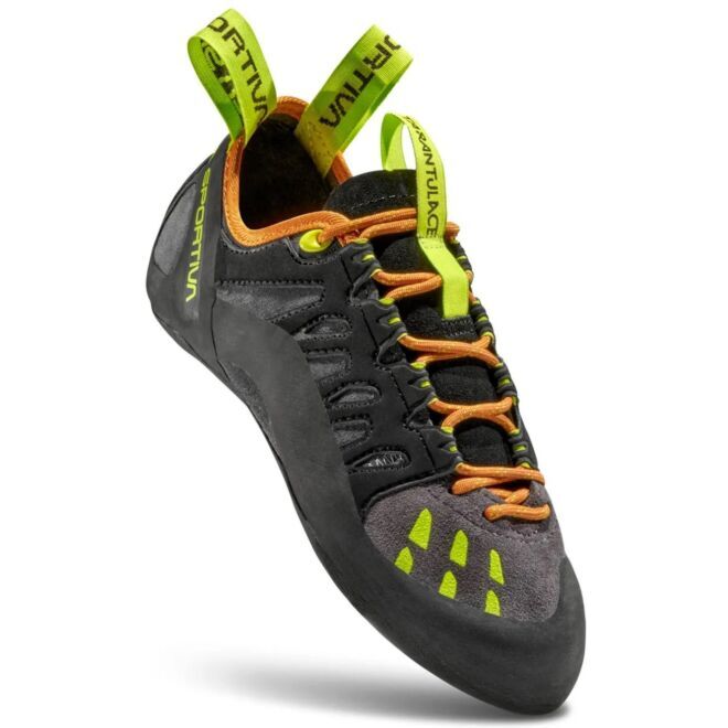 La Sportiva Tarantulace Carbon/Lime Punch scarpette arrampicata