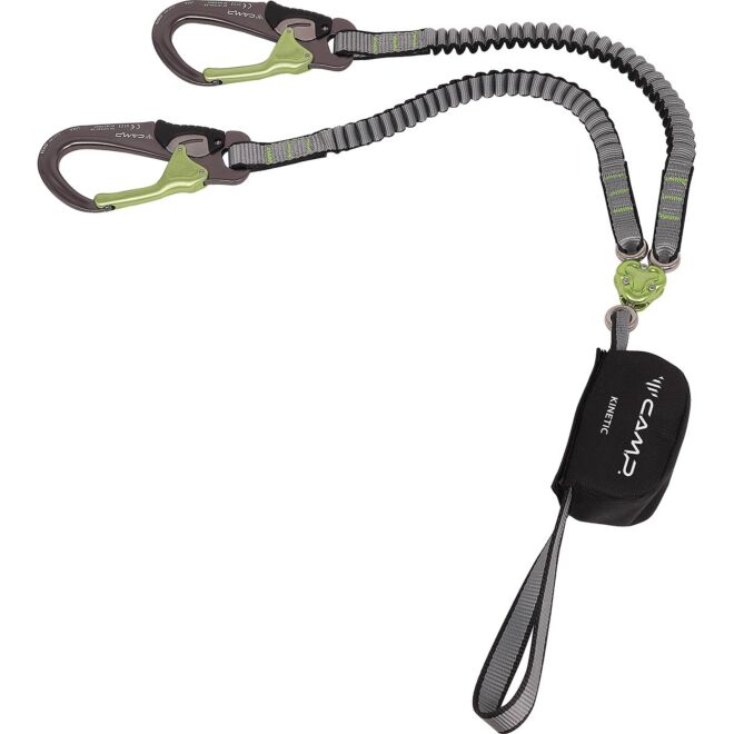 CAMP Kinetic Gyro Rewind set via ferrata