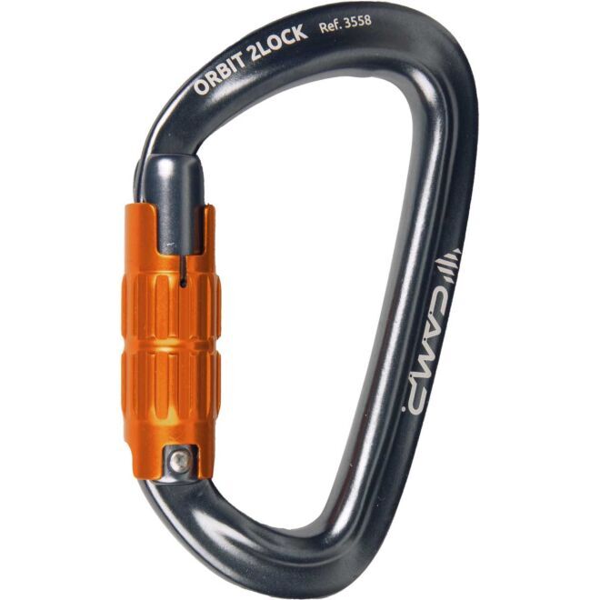 CAMP Orbit 2Lock moschettone arrampicata