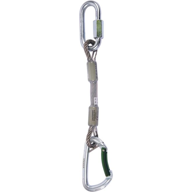 CAMP Gym Safe Cable Express Stainless rinvio arrampicata