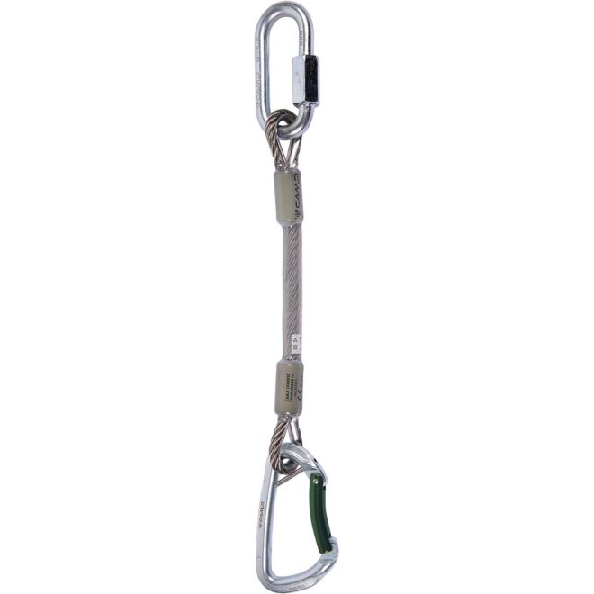 CAMP Gym Safe Cable Express Stainless rinvio arrampicata