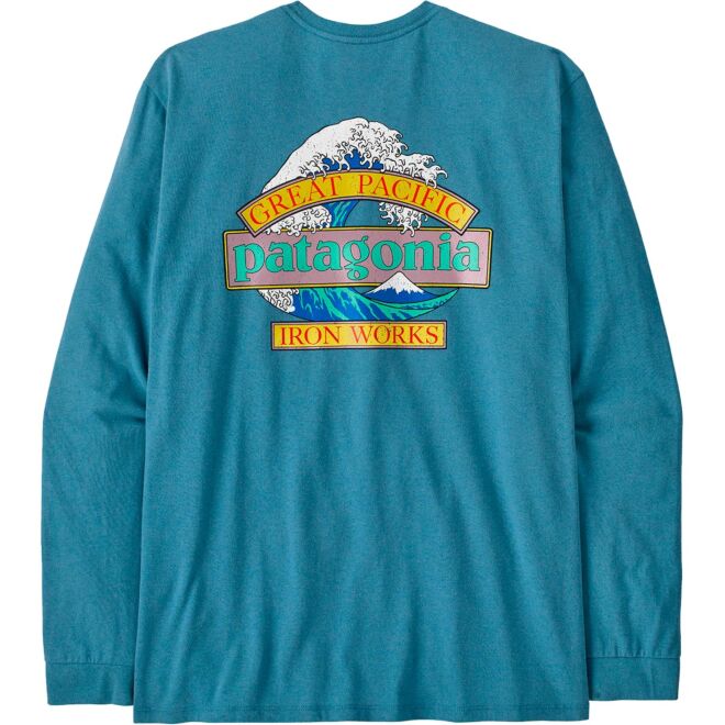 Patagonia M's L/S Great Waves Responsibili-Tee maglia a maniche lunghe uomo