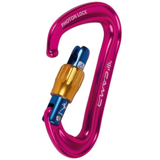 CAMP Photon Lock Janja moschettone a ghiera arrampicata