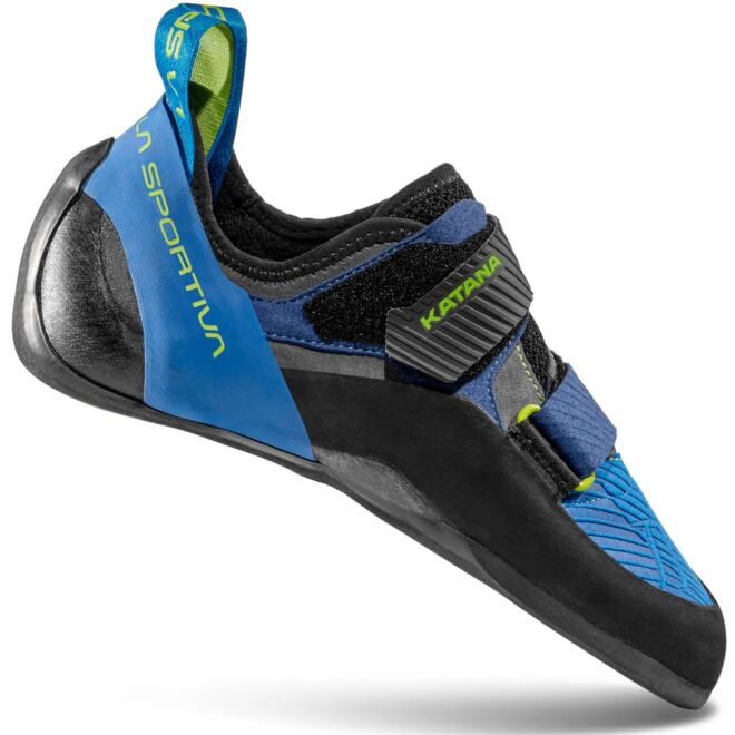 La Sportiva Katana Electric Blue/Lime Punch scarpette arrampicata