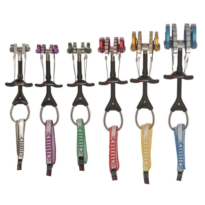 Wild Country Friends da 0.4 a 3 set friend arrampicata