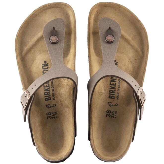 Birkenstock Gizeh Birko-Flor Nubuk sandali infradito