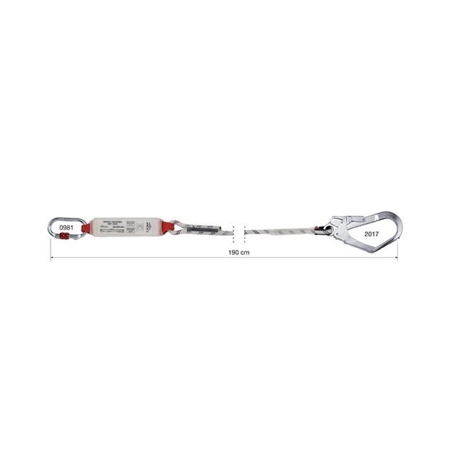 CAMP Shock Absorber Rope Single longe singola lavori in quota