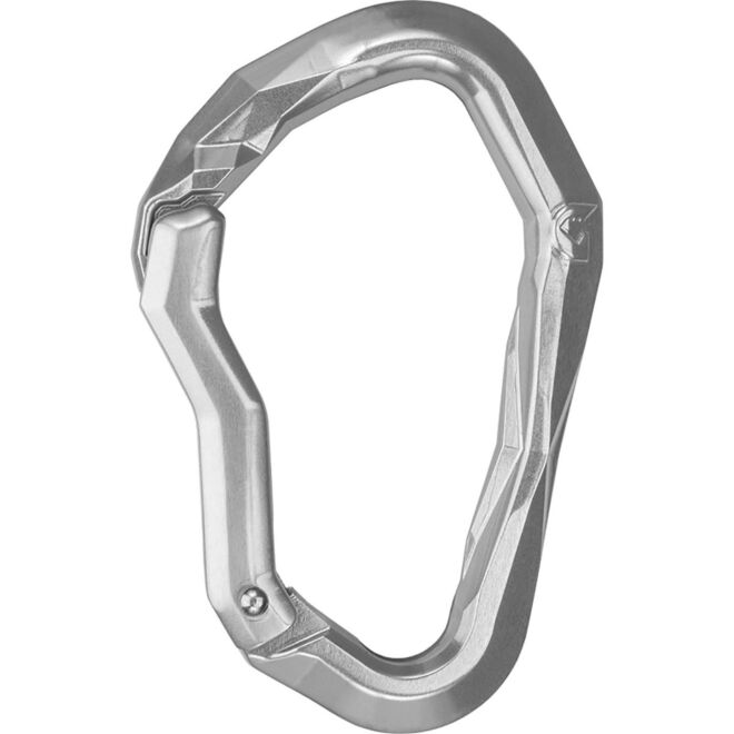 Grivel Stealth Carabiner Bent Gate moschettone arrampicata
