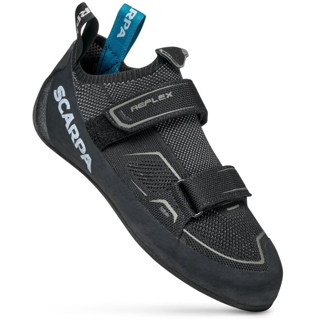 SCARPA Reflex V Black/Gray scarpette arrampicata
