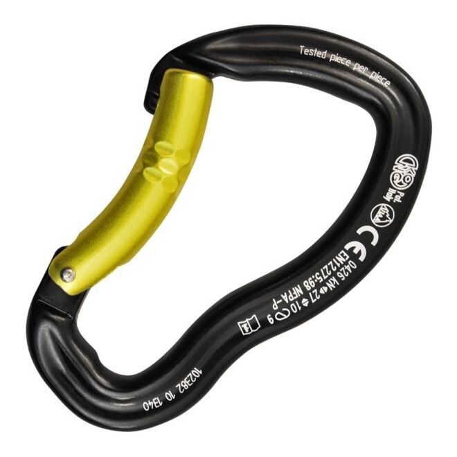 Kong Ergo Bent Gate moschettone arrampicata