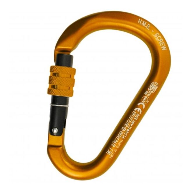 Kong HMS Classic Alu Screw moschettone arrampicata