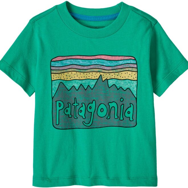 Patagonia Baby Fitz Roy Skies magliette bambino