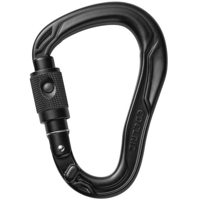 Edelrid HMS Bullet PermaLock moschettone a ghiera arrampicata