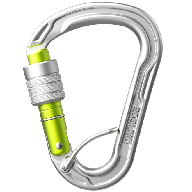Edelrid HMS Strike Screw FG II moschettone arrampicata